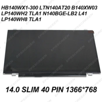 ORIGINAL PANEL FOR ASUS X450V X450E A450V Y481C K450JF F450 F401A LED LCD MONITOR MATRIX SCREEN DISPLAY 14.0 SLIM 40 PIN