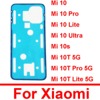 Rear Camera Sticker Back Cover Adhesive Back Housing Battery Cover Sticker For Xiaomi Mi 10 Pro Lite 10 Ultra Mi 10s 10T Lite 5G