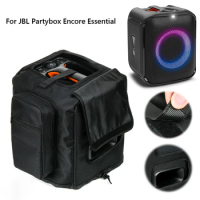 Replacement Speaker Slip Cover with Side Microphone Storage Bag Carrying Cover Accessories Bag for JBL Partybox Encore Essential