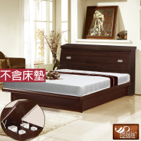 亞珈珞 經典收納掀床二件組單人加大3.5尺(床頭箱+掀床 不含床墊)