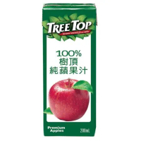 《TreeTop》樹頂100%蘋果汁200mlx24入