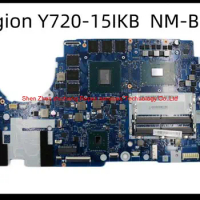 For Lenovo Legion Y720-15IKB laptop motherboard DY510 DY511 NM-B163 i7-7700HQ GTX1060 6G Discrete graphics