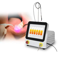 2023 Three Wavelength Dentals Diode laser for soft tissue surgery oral treatment teeth whitening beauty equipment