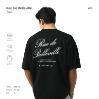 Wilmerstudios Kaos Graphic Oversize Boxy Tee Rue de Belleville