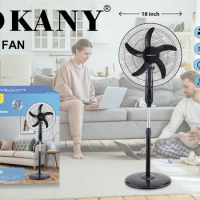 SOKANY19011 fan household standing electric can shake head timing floor