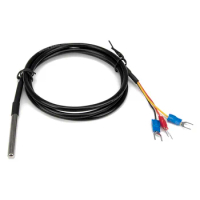 FTARP03 PT100 waterproof type 1m cable polish rod probe head RTD temperature sensor