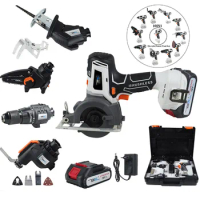 20V Cordless Brushless Cricular Saw Reciprocating Saw Chiansaw Oscillating Tool For 18V Makita Without Battery Power Tool Body