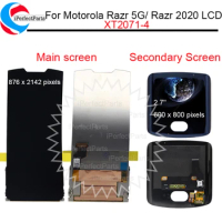 For Motorola Moto Razr 5G 2020 XT2071-4 LCD Display+Touch Screen Digitizer Assembly Replacement for Motorola Razr 5G LCD