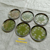 TATAKAN GELAS STAINLESS / LEPEK STAINLESS STEEL ANTI KARAT