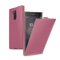 XA2 Case Luxury Ultra-thin Genuine Leather Phone Case for Sony Xperia XA2 Ultra Business Flip Fundas Skin Xperia XA2 Coque capa