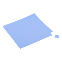 Pad Terma CPU, 100x100x1mm, Penyejuk Cip CPU, Pad Silikon Konduktif Terma, untuk Penyejuk Haba Kompu