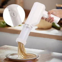 USB Electric Automatic Pasta Maker Handheld Noodle Making Machine For Pasta Maker Cutter Spaghetti Noodles Dough Pressing