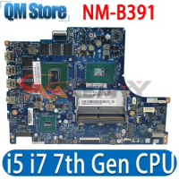 For Lenovo Y520-15IKBM Laptop Motherboard Mainboard NM-B391 Motherboard CPU i5-7300HQ I7-7700HQ GPU GTX1060-6G