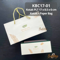 Kotak Box + Paper Bag KBC17-01 Kue Kering Nastar Bolu Gulung Cake Roti