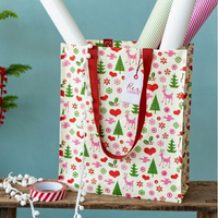 《Rex LONDON》環保購物袋(聖誕節) | 購物袋 環保袋 收納袋 手提袋