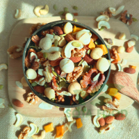 GRANOLA SIÊU HẠT NGŨ CỐC KHÔNG YẾN MẠCH  ăn kiêng eat clean healthy food hộp 500G Thức Ăn Hạt Ngũ Cố
