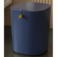 家用智能感應垃圾桶(柏林藍-充電款)(尺寸:16L-23*23*30CM)