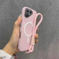 เคสโทรศัพท์, สำหรับ Tecno Pova 5 6 Pro 7 Neo 4G 5G, เคสแม่เหล็ก, สีทึบ, เคส 2-in-1, ใหม่