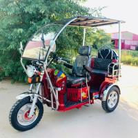 Motorcycle gasoline elderly scooter small wheelchair tricycle fuel for the elderly and disabled