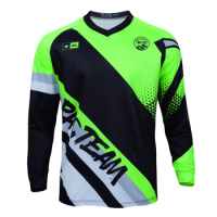 2024 Racing RAC TEAM Downhill Jersey Mountain Bike Motorcycle Cycling Crossmax Shirt Ciclismo Clothes for Men MTB Jersey Ranger