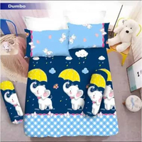 SPREI VITO DISPERSE KING 180X200 HALUS MURAH SAFARI