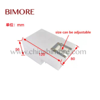 4 Pieces KM86375G09 BIMORE Elevator Oil Box Lubricator Guide Rail K=9MM CWT