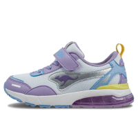 【KangaROOS】美國袋鼠鞋 童鞋 RIDER 防潑水慢跑鞋 紫(KK32377)