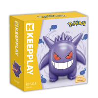 【ToysRUs 玩具反斗城】Keeppley Pokemon 寶可夢 圓頭系列積木 耿鬼(兒童 玩具 積木 公仔)