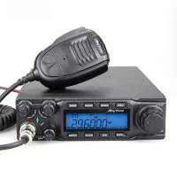 AnyTone 6666 60W High Power AM FM SSB CB Radio 27mhz with Long range Walkie talike cb radio antenna
