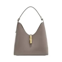 Furla Goccia M Shoulder Bag Urban Gray Grey