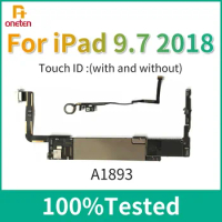 A1954 A1893 For iPad 9.7 2018 Motherboard 6th Generation Unlock iCloud Wifi Version WIth No Touch ID 32GB 128GB Clean Mainboard