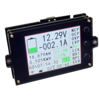 ABGZ-Wireless Battery Monitor Meter DC 120V 300A VOLT AMP AH SOC Remaining Capacity
