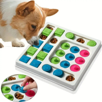 A Great  LMZOE-Interactive Puzzle Toys for Pets, Slow Feeder, Increase Dogs, IQ, Food Puzzle, Cat Tr