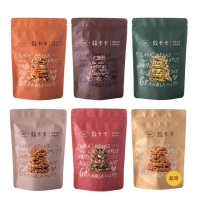 【GRANOLA GAGA 穀卡卡】堅果燕麥脆片200g(米香三寶柑/抹茶大豆/香蕉肉桂/日月潭紅茶/榛果巧克力/經典原味)