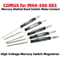 1/10/50PCS MH4-500-083 High Voltage Mercury Wetted Reed Contact Switch Magnetic Sensor 2.5*14MM MH4 