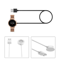 For Fossil Gen 5 Charger Smartwatch USB Charging Cable Cord Clip 100CM Magnetic Charge Cradle Dock For Gen5 Carlyle Parts
