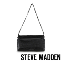 STEVE MADDEN-BRAYDENC 翻蓋立體斜背包-黑色