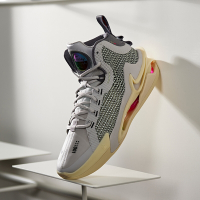 Nike Air Zoom G.T. Jump EP 男鞋 灰色 白色 米色 高筒 包覆 避震 籃球鞋 DC9039-002