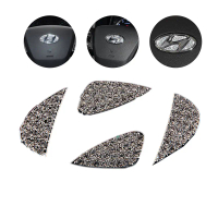 LOGO Tay lái xe logo Dương trang trí kim cương Kim cương cho Hyundai i10 i20