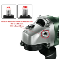 Power Tools Angle Grinder Handle M10-113mm M8-134mm Plasic Plastic Handle 1Pc Comfortable Grip Convenient To Install