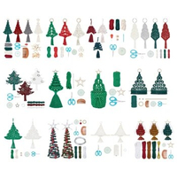 Christmas Tree Macrames DIY Kits Christmas Ornaments DIY Kits with Instructions
