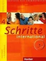 Schritte international 4 (A2.2) - Kursbuch + Arbeitsbuch mit Audio-CD zum Arbeitsbuch und interaktiven Ubungen 課本+練習 (附練習CD) 