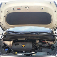 Struts Lift Supports for Kia Seltos 2019-2023 SUV Front Hood Bonnet Modify Gas Springs Carbon Fiber Rod Shock Absorber Dampers