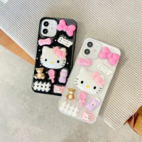 Sanrio Hello Kitty Phone Cases for Samsung Galaxy Samsung S22 Ultra A52 S20 Fe S21 Fe S23 S22 A54 A52S A33 A51 A34 A14 A13 A32