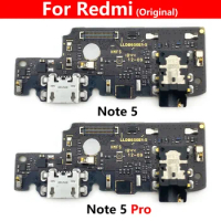 100% Original New USB Charging Charger Port Connector Flex Cable Board For Xiaomi Redmi Note 5 Pro