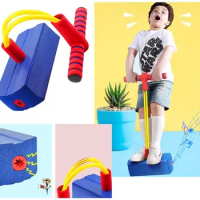 Pogo Stick Jumping Shoes Kangaroo Jumper Foam Stick Outside Outdoor Toys Sport Indoor Games For Kids Children Fitness Equipment