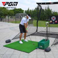 PGM 廠家直供高爾夫打擊墊室內練習墊便攜式高爾夫打擊墊