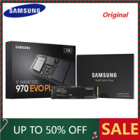 100%SAMSUNG SSD M.2 1TB 500GB 250GB 970 EVO Plus NVMe Internal Solid State Drive Hard Disk M2 2280 TLC PCIe Gen 3.0 x 4,NVMe 1.3