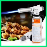 Bersahabat Kepala Gas Torch Kaleng Tabung Portable Flame Gun Las Api Pemantik Gun