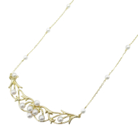 【二手名牌BRAND OFF】MIKIMOTO 御木本 18K 黃金 珍珠 項鍊